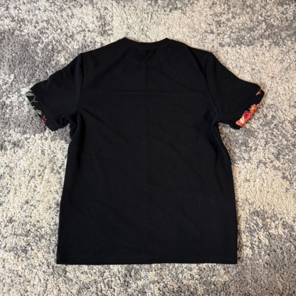 SET OF 2 - SHEIN, Men’s Floral Black Short Sleeve T-Shirt and Shorts Set, Large - Picture 8 of 13